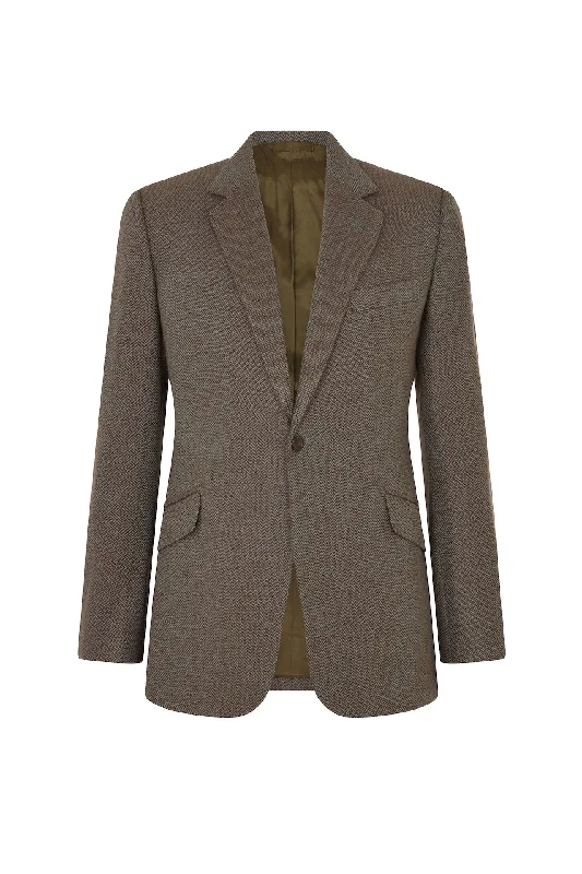 Sea Green/Amber Cashmere Broken Twill Single Breasted Jacket Wool Jacket Cashmere Jacket Tweed Jacket Sea Green/Amber Cashmere Broken Twill Single Breasted Jacket Wool Jacket Cashmere Jacket Tweed Jacket