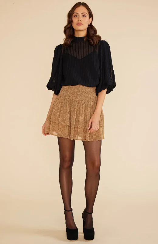 MINKPINK - Luca Mini Skirt velvet skirt luxurious