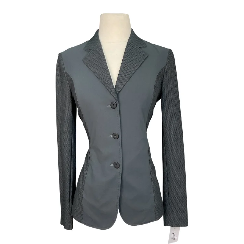 RJ Classics 'Harmony' Mesh Show Jacket in Grey - Women's 8R Faux Fur Fabric Real Fur Fabric Shearling Fabric RJ Classics 'Harmony' Mesh Show Jacket in Grey - Women's 8R Faux Fur Fabric Real Fur Fabric Shearling Fabric