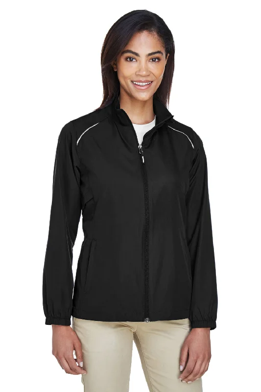 Core 365 Womens Motivate Water Resistant Full Zip Jacket - Black Denim Jacket Leather Jacket Suede Jacket Core 365 Womens Motivate Water Resistant Full Zip Jacket - Black Denim Jacket Leather Jacket Suede Jacket