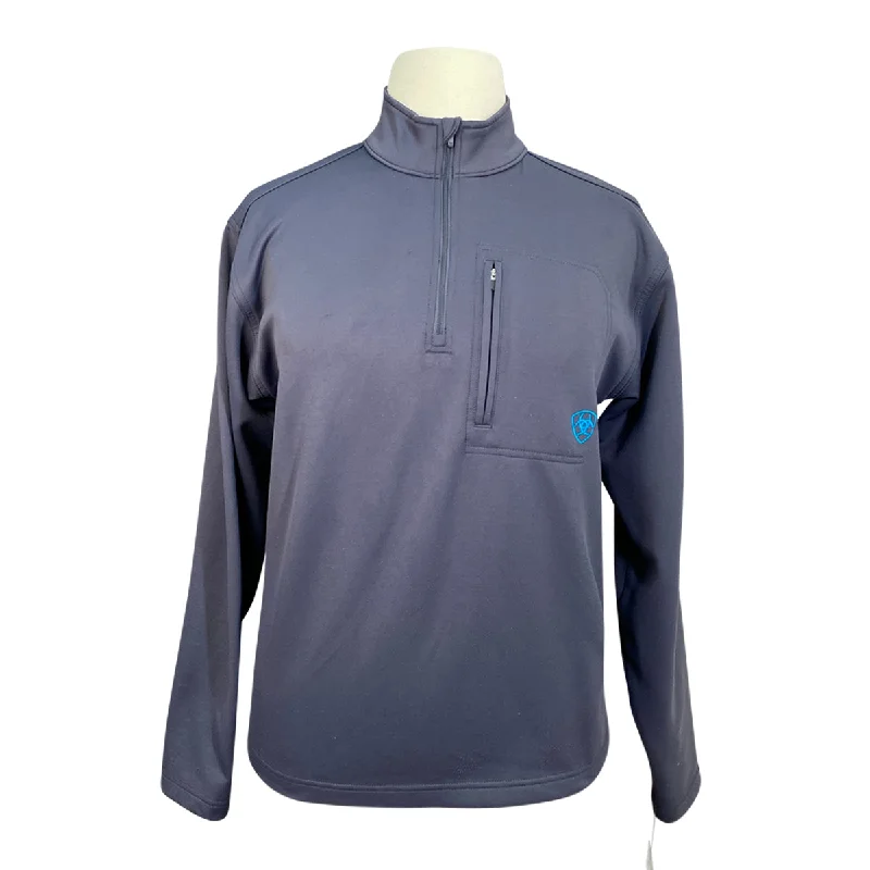 Ariat 'Tek Team Logo' 1/4 Zip Jacket in Charcoal - Men's Medium (Fits like Women's L/XL) Zippered Jacket Buttoned Jacket Snapped Jacket Ariat 'Tek Team Logo' 1/4 Zip Jacket in Charcoal - Men's Medium (Fits like Women's L/XL) Zippered Jacket Buttoned Jacket Snapped Jacket