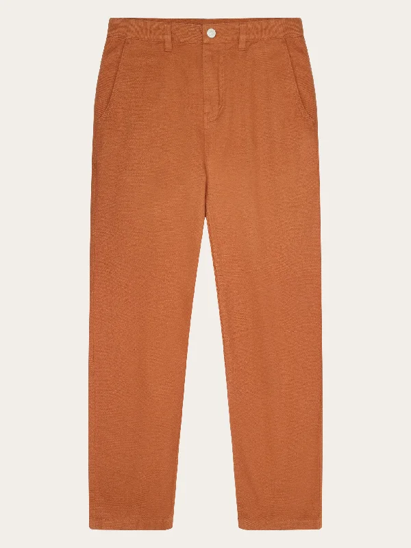 CALLA tapered mid-rise twill workwear pants - GOTS/Vegan - Mocha Bisque Classic Straight Pants CALLA tapered mid-rise twill workwear pants - GOTS/Vegan - Mocha Bisque Classic Straight Pants