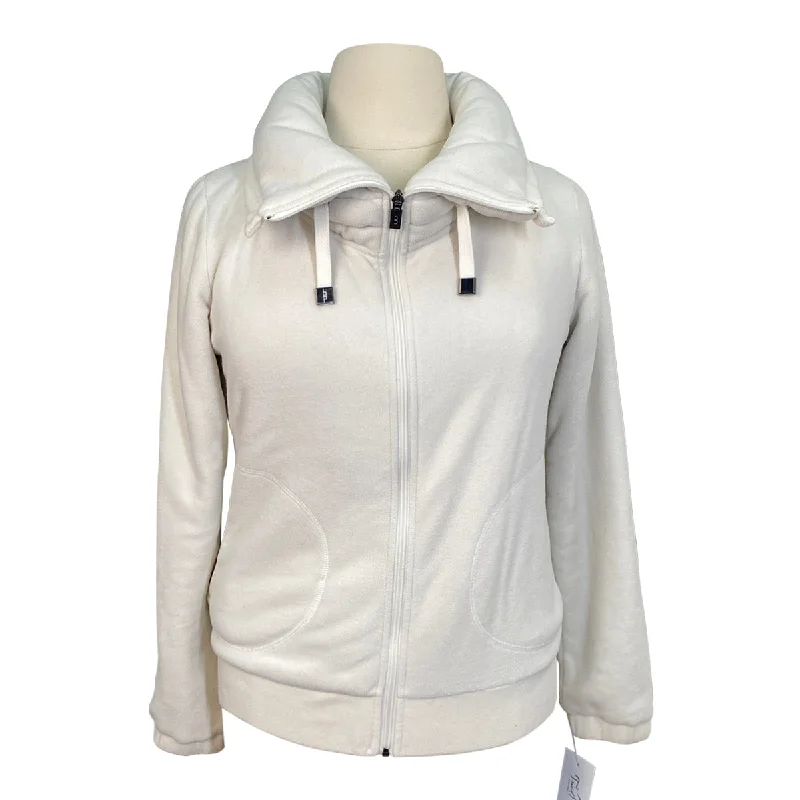 AA Platinum Full Zip Fleece Jacket in Cream - Women's Large Insulated Jacket Fitted Jacket Loose Jacket AA Platinum Full Zip Fleece Jacket in Cream - Women's Large Insulated Jacket Fitted Jacket Loose Jacket