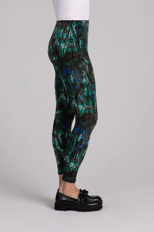 Nu Yoke Legging | Camo Forest