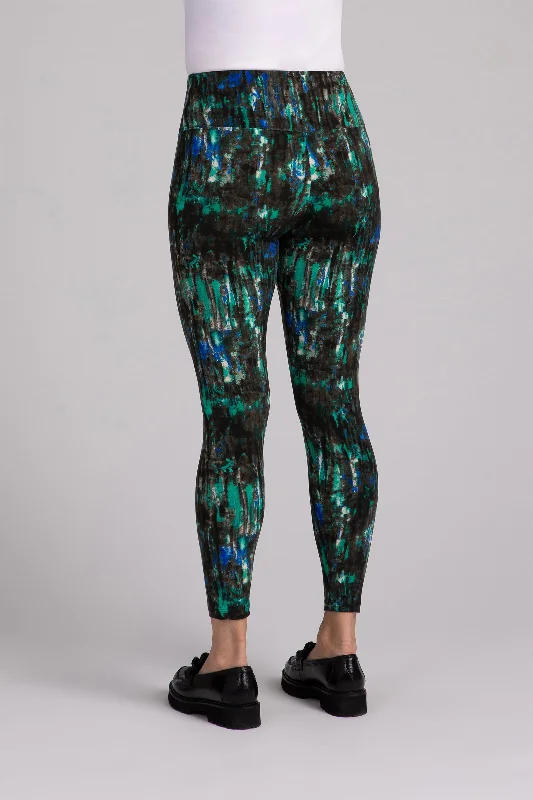 Nu Yoke Legging | Camo Forest