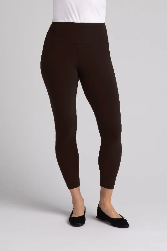 Nu Yoke Legging | Chocolate