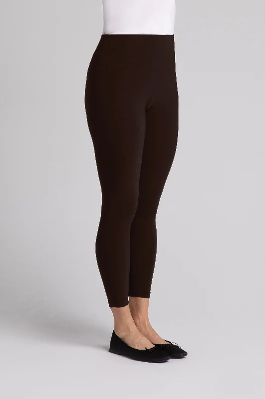 Nu Yoke Legging | Chocolate