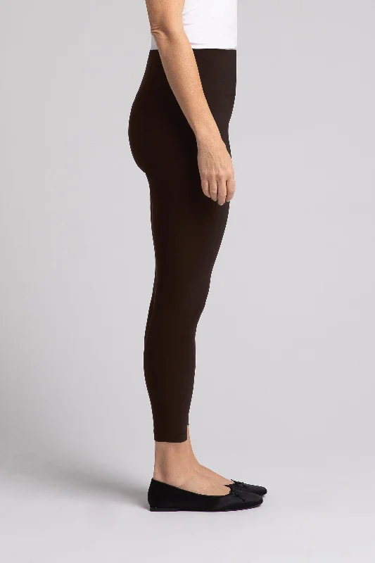 Nu Yoke Legging | Chocolate