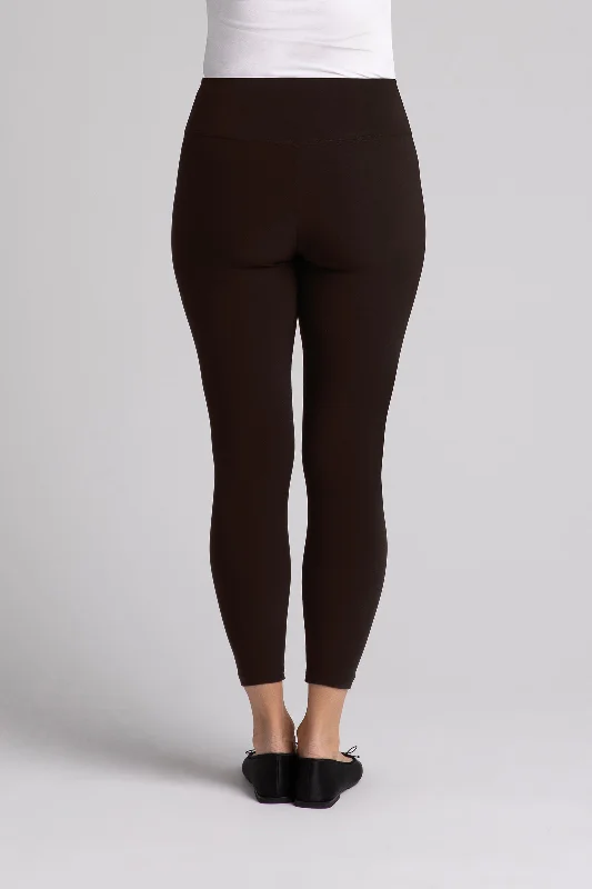 Nu Yoke Legging | Chocolate