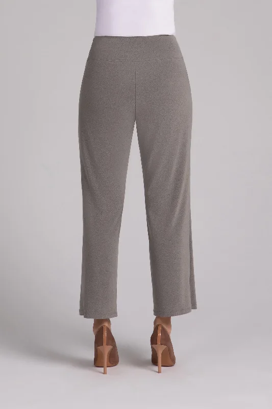 Straight Leg Ankle Pant | Melange Sand